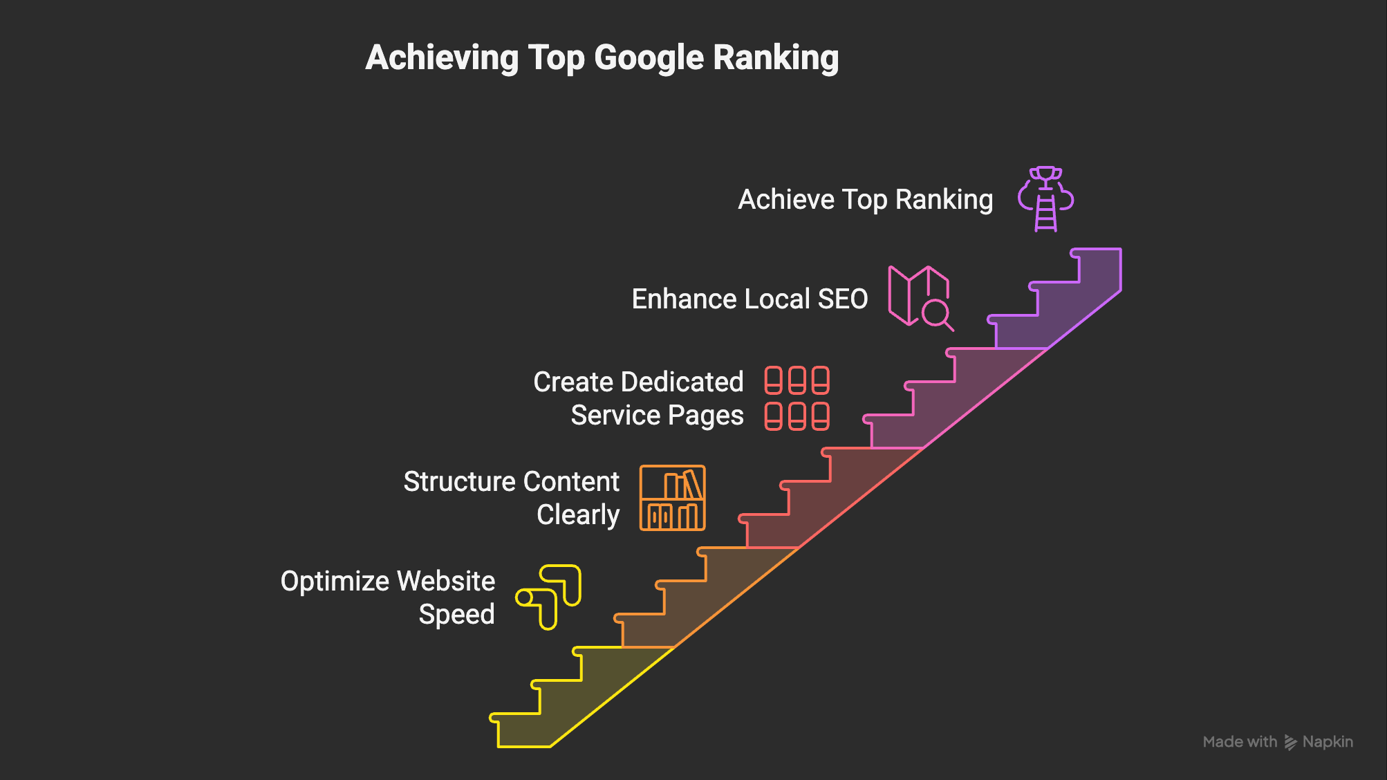 Achieving Top Google Ranking