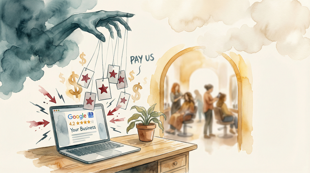 Fake Google Reviews Scam: How Salons Can Fight Back